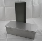 Brotbackform Premium 1.5kg Edelstahl mit Deckel